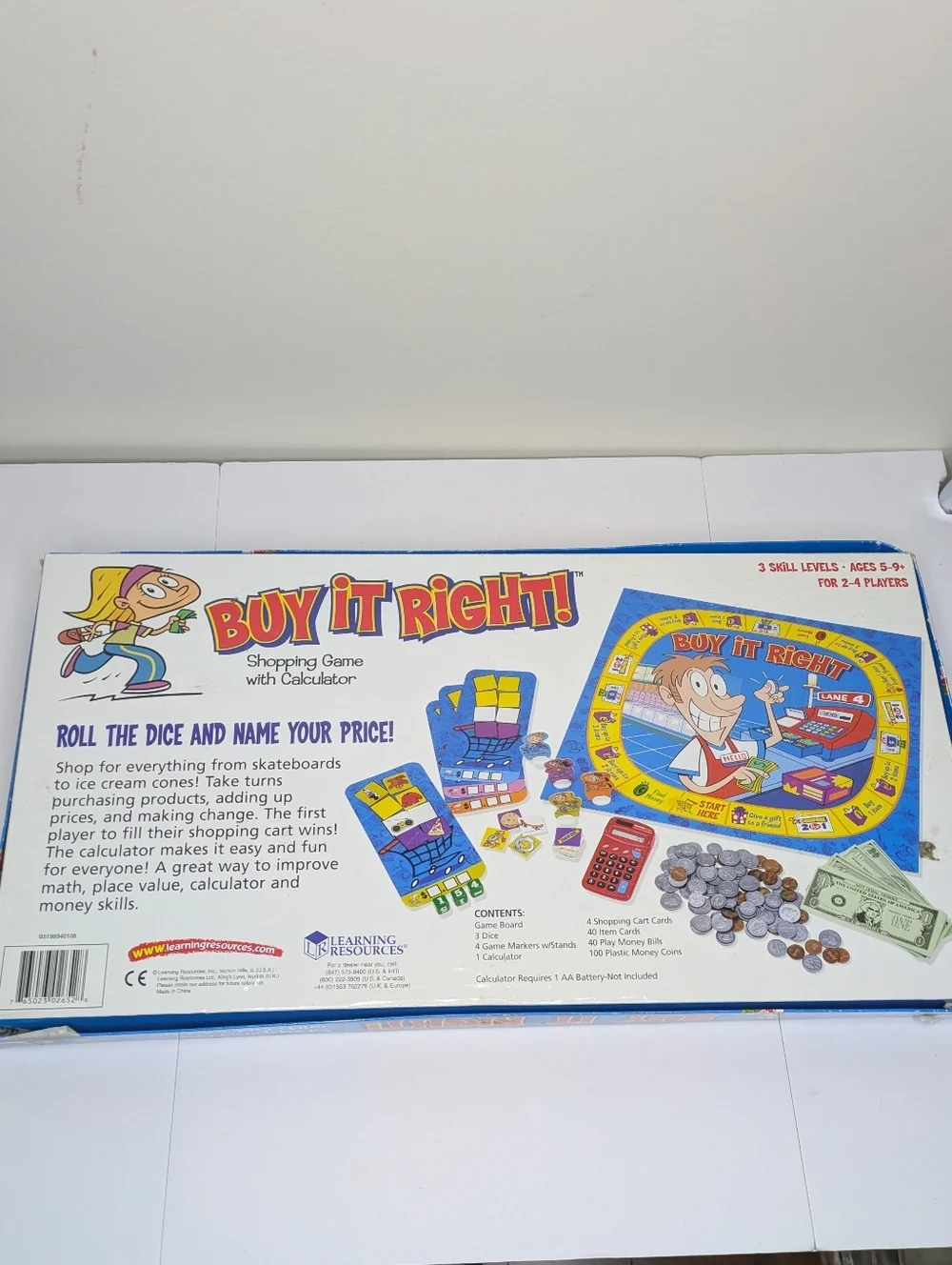 Learning Resources Buy It Right Money Shopping Game